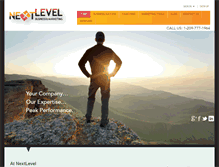 Tablet Screenshot of consultnextlevel.com